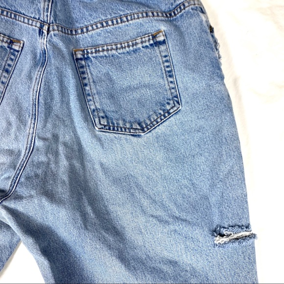 Custom Distressed Vintage Cropped High Waist Denim - Picture 8 of 9